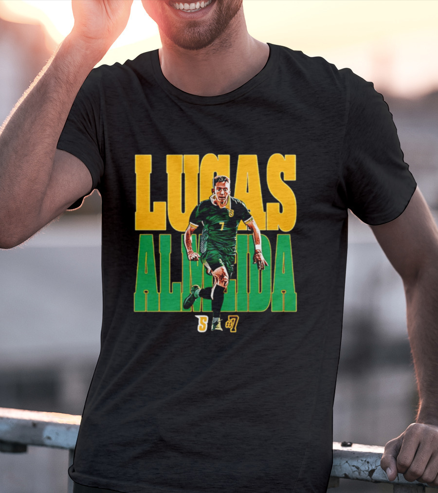 Lucas Almeida Siena Soccer 7 NCAA 26 T-Shirt