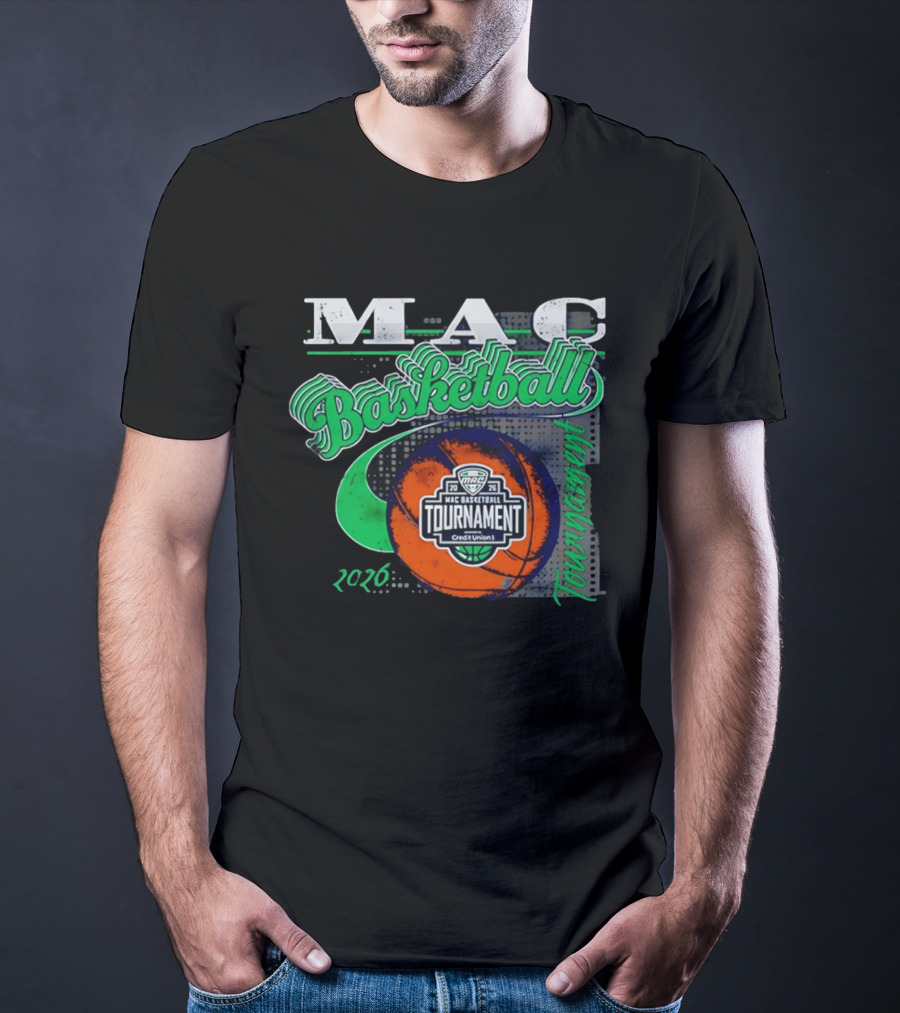 MAC 2026 Basketball Tournament Credit Union T-Shirt