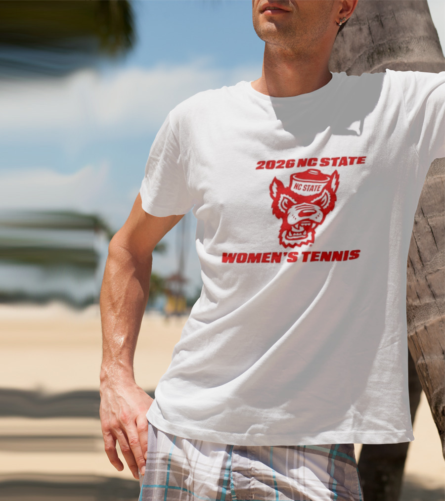 2026 NC State Women's Tennis Wolfpack T-Shirt
