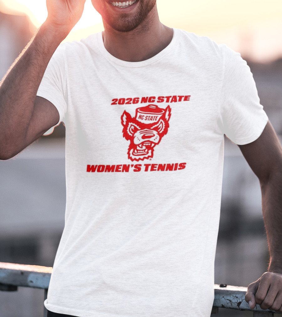 2026 NC State Women's Tennis Wolfpack T-Shirt