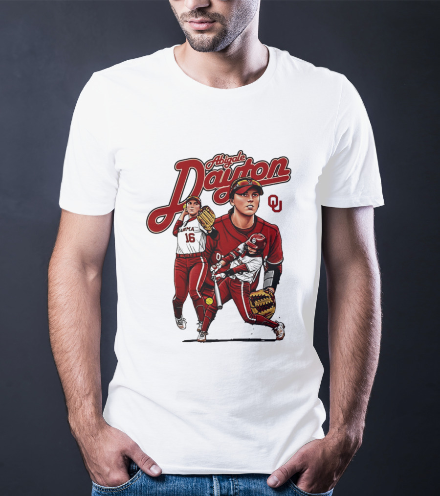 Abigale Dayton Oklahoma Softball NCAA Player OU T-Shirt