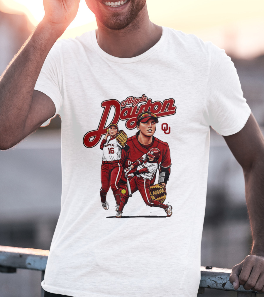 Abigale Dayton Oklahoma Softball NCAA Player OU T-Shirt