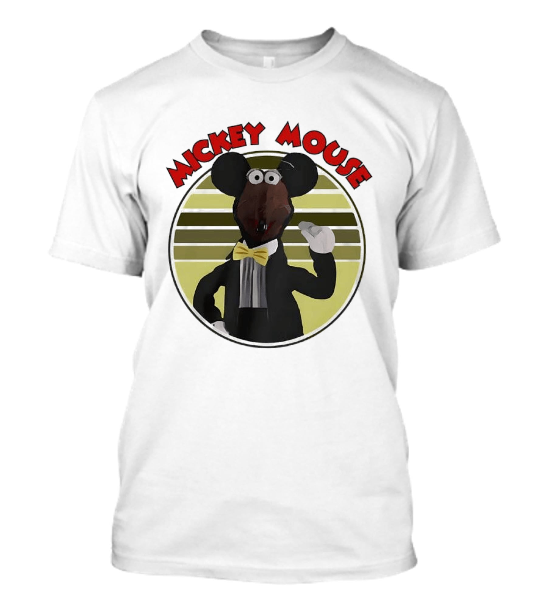 Rizzo The Rat Mickey Mouse Mashup The Muppets Show T-Shirt