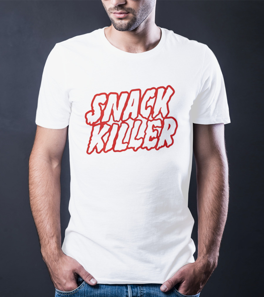 Seventeen Snack Killer Bold Red T-Shirt