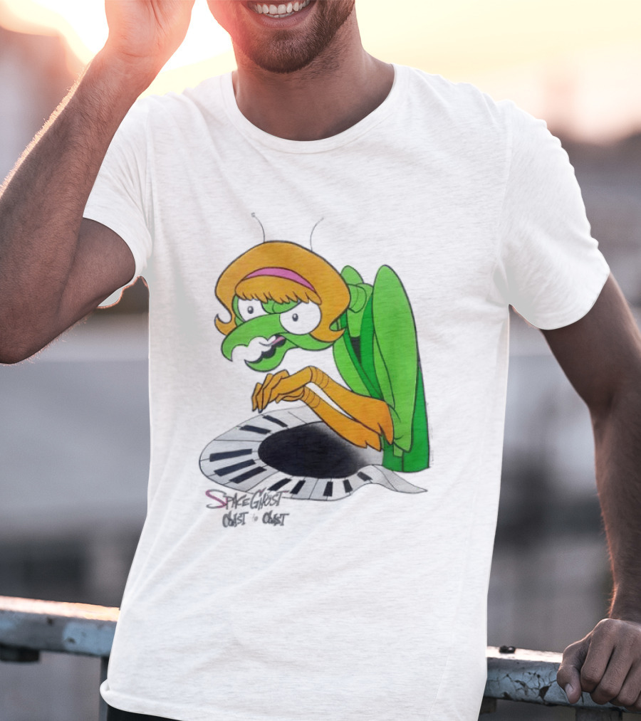 Space Ghost Coast To Coast Zorak Playing Piano T-Shirt