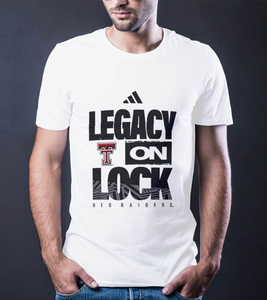 Texas Tech Red Raiders Legacy On Lock Adidas T-Shirt