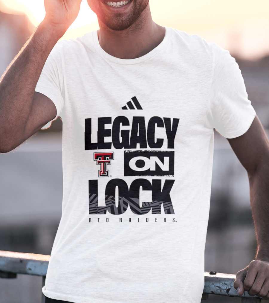 Texas Tech Red Raiders Legacy On Lock Adidas T-Shirt