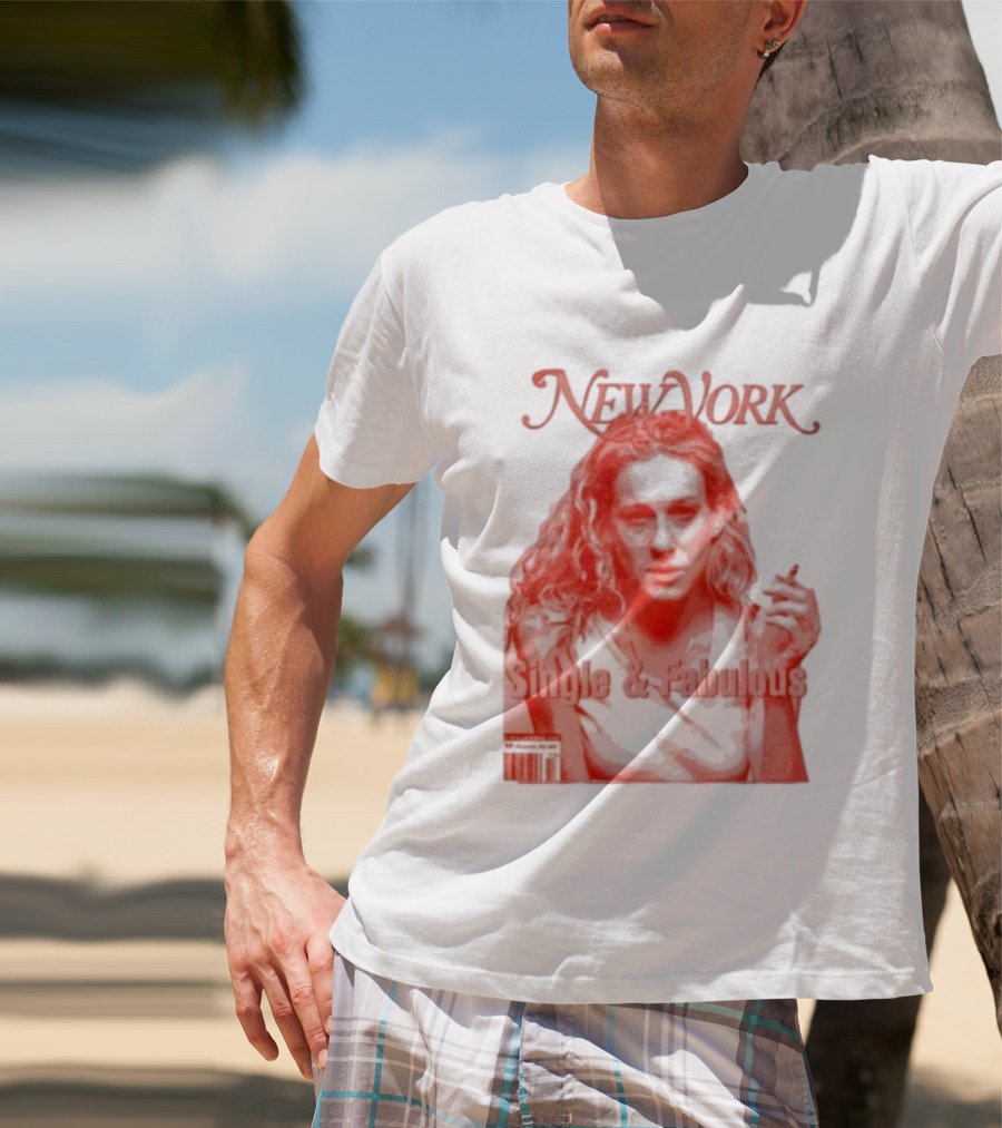 New York Single And Fabulous Magazine Cover T-Shirt