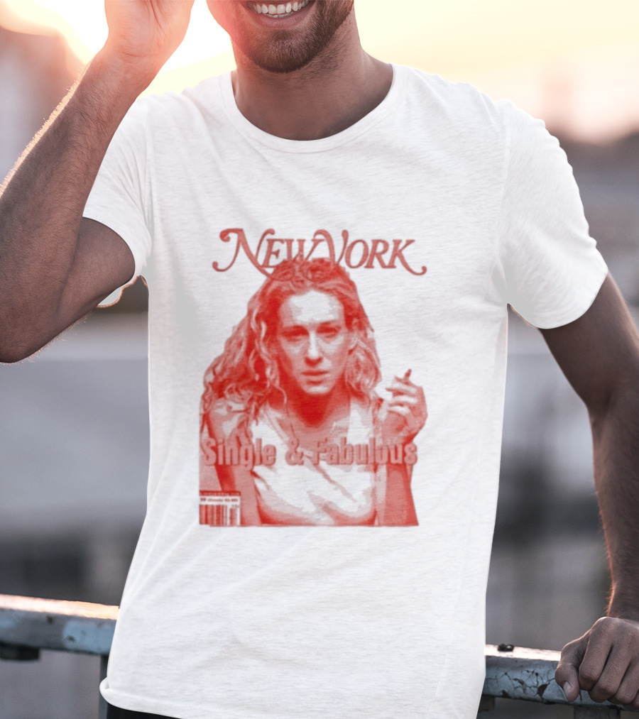 New York Single And Fabulous Magazine Cover T-Shirt