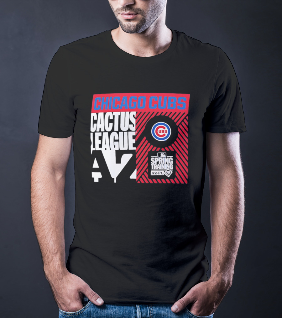 Chicago Cubs Cactus League 2026 Spring Training MLB T-Shirt