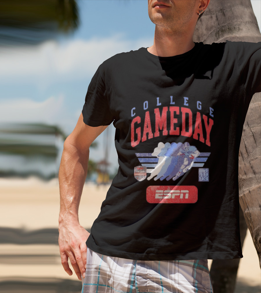 College GameDay Running Est 1993 ESPN Football T-Shirt