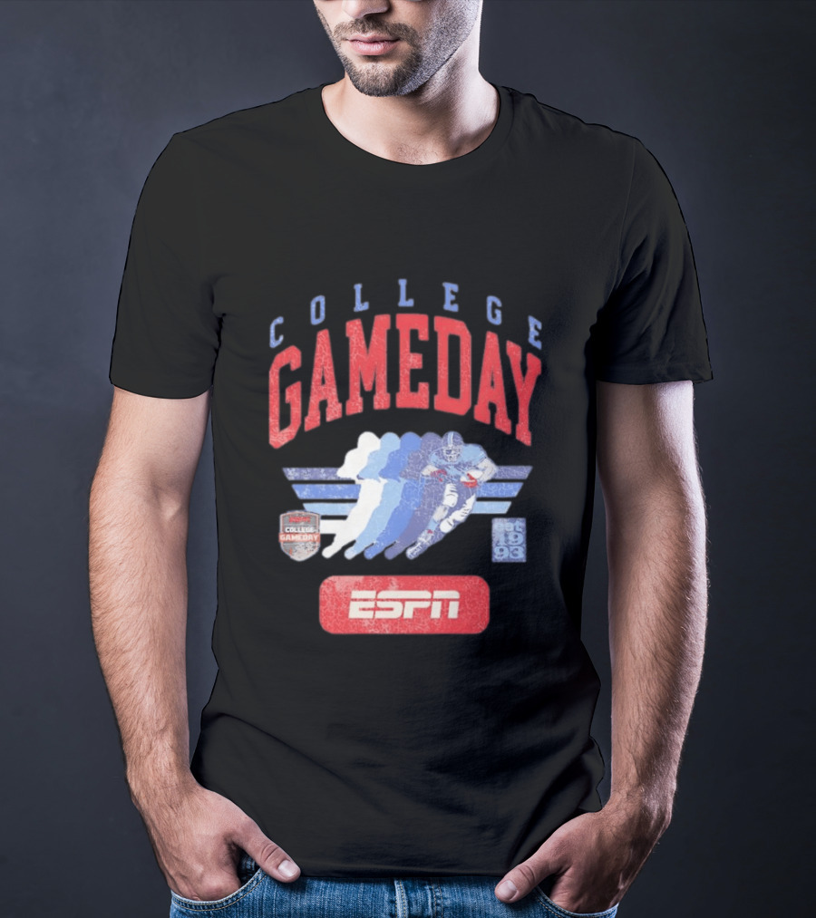College GameDay Running Est 1993 ESPN Football T-Shirt