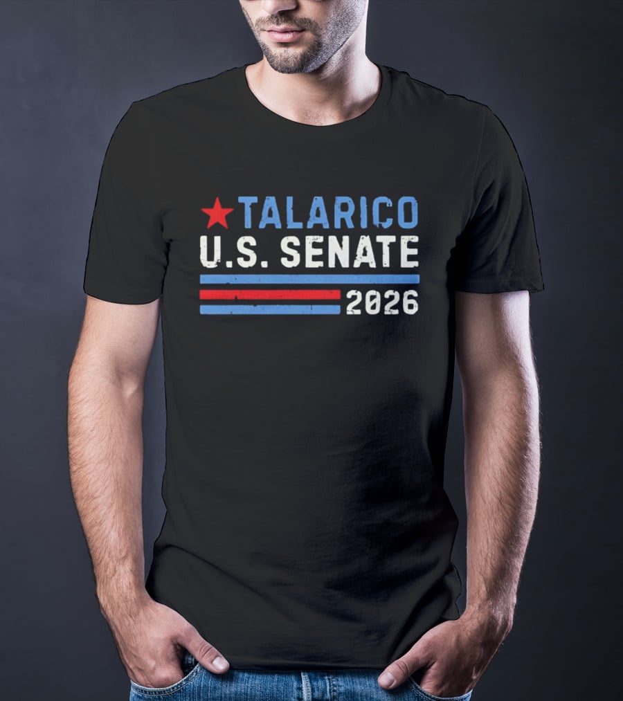 Talarico U.S. Senate 2026 Campaign Star And Stripes T-Shirt