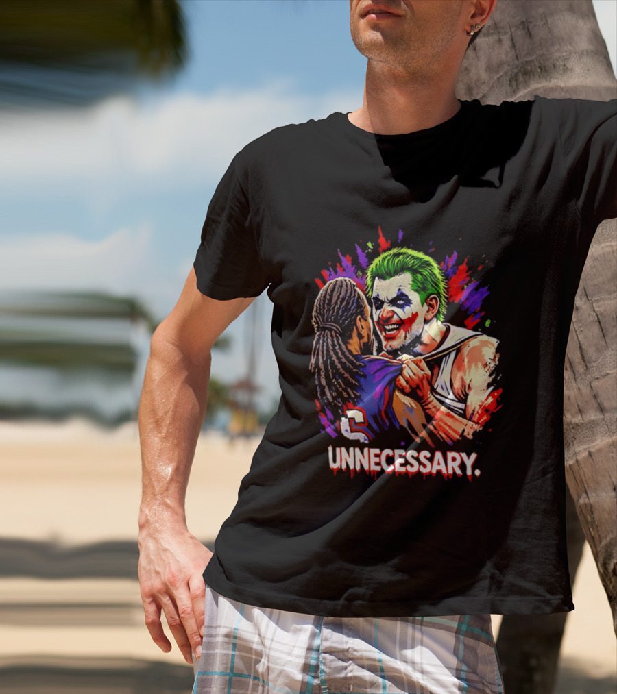 Unnecessary Joker Nikola Jokic Denver Nuggets Basketball Meme T-Shirt