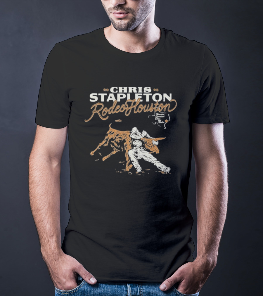 Chris Stapleton Rodeo Houston 2026 T-Shirt
