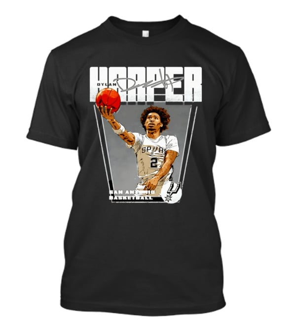 Dylan Harper San Antonio Spurs Basketball Premiere T-Shirt
