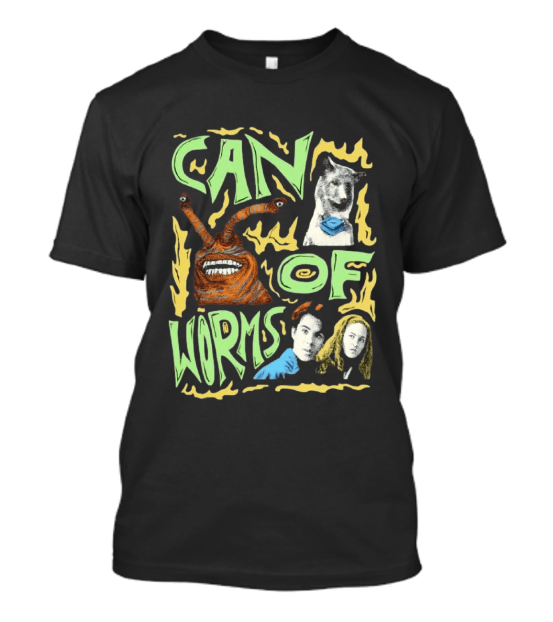 Can Of Worms 1999 Disney Channel Science Fiction Comedy Aliens And Characters T-Shirt