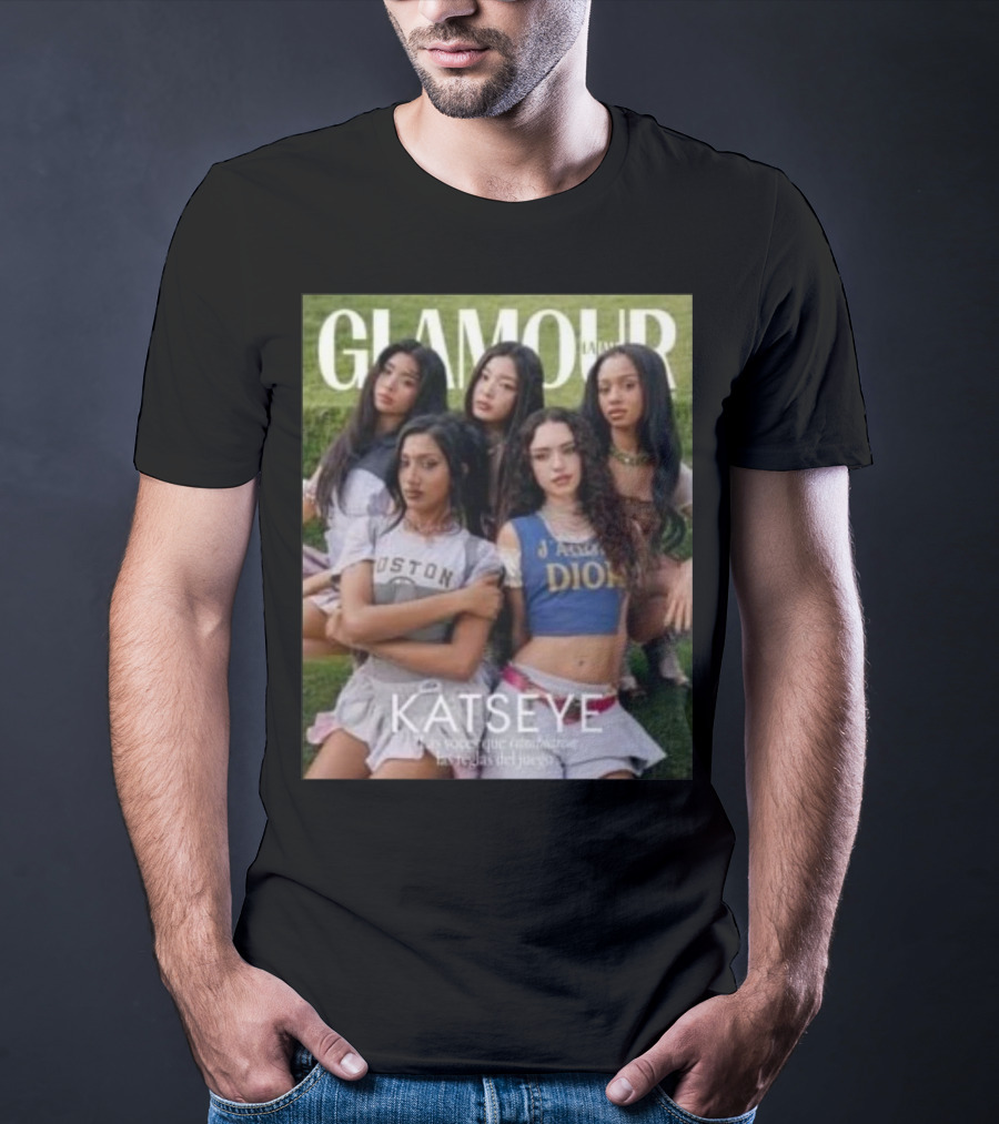 Glamour Latinoamérica Katseye Dior Boston Style Cover T-Shirt