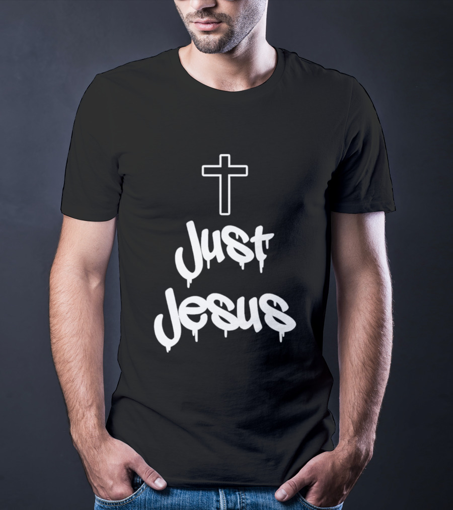 Charles Kiely Just Jesus Cross T-Shirt