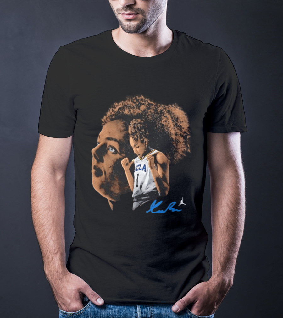 Kiki Rice UCLA Bruins Basketball Jordan Signature T-Shirt