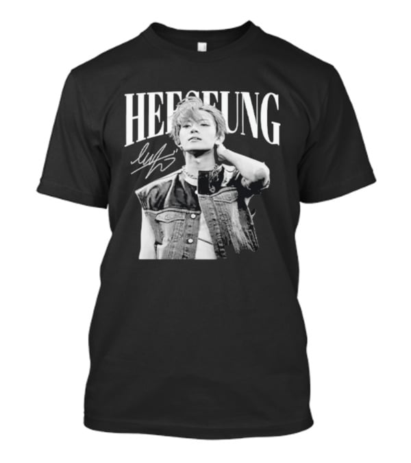 Heeseung Signature Denim T-Shirt