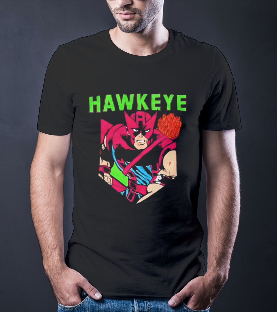Marvel Hawkeye Comic Heroic Archer T-Shirt