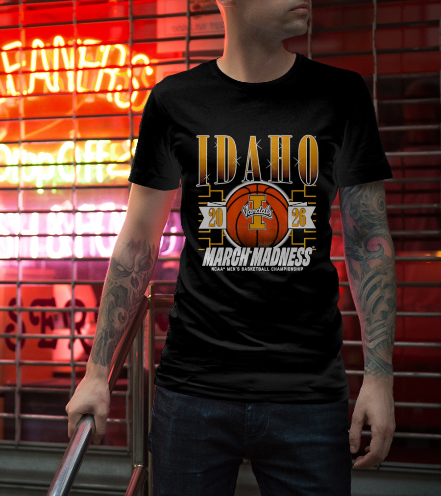 Idaho Vandals 2026 NCAA Men's Basketball Championship March Madness T-Shirt
