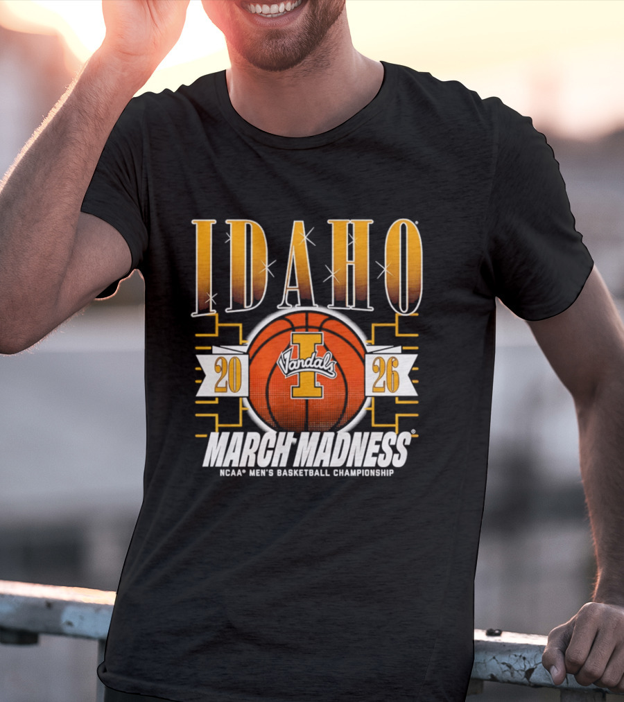 Idaho Vandals 2026 NCAA Men's Basketball Championship March Madness T-Shirt