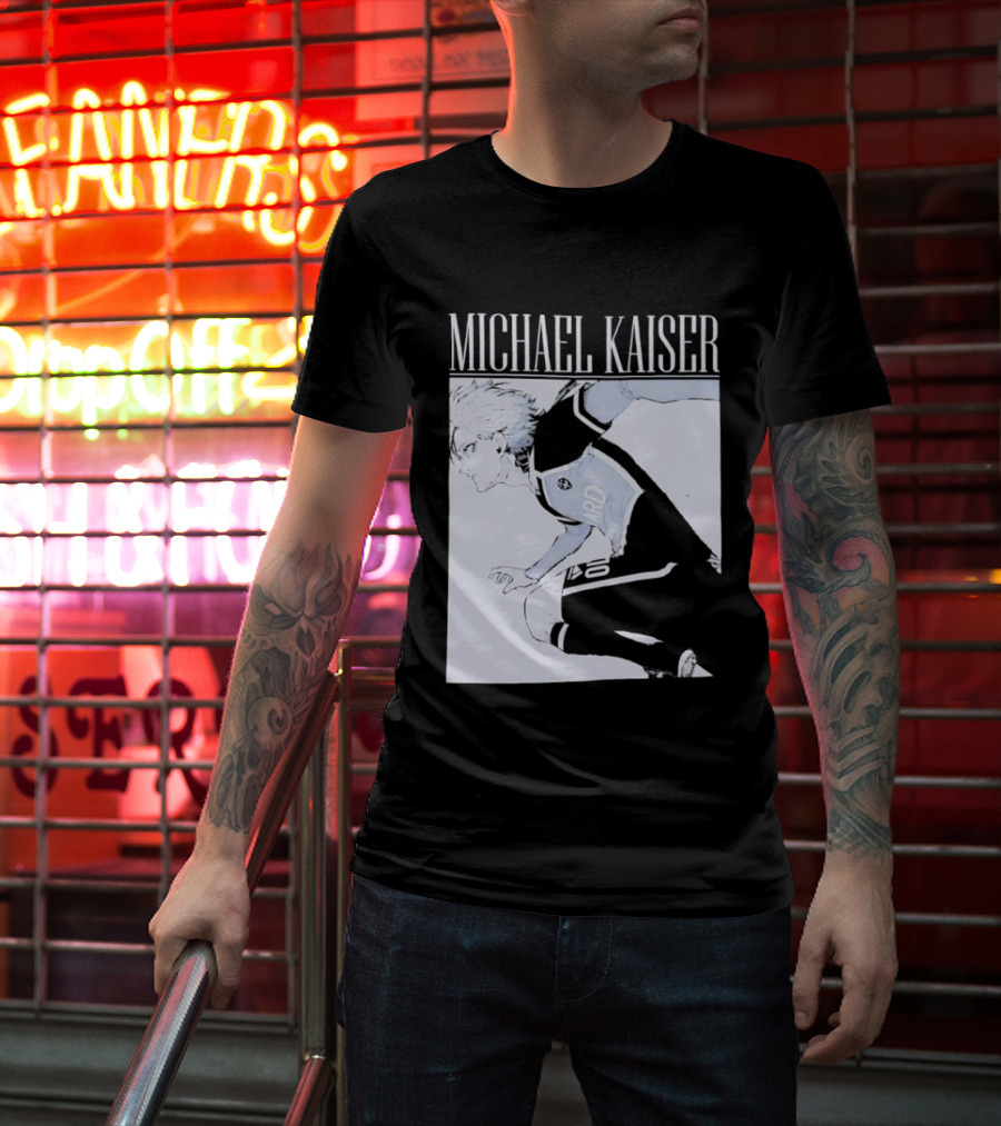 Michael Kaiser Blue Lock Anime Soccer Player T-Shirt