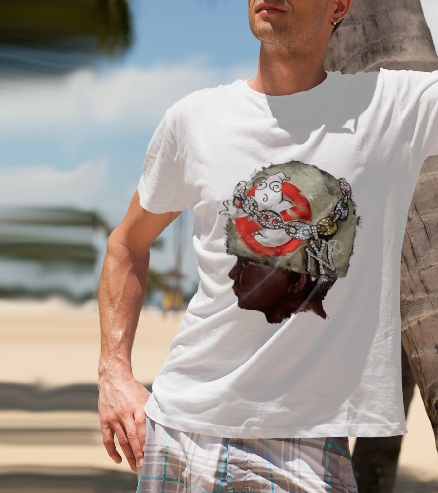 Swag Stealer Album Ghostbusters Chain Art NY Yankees T-Shirt