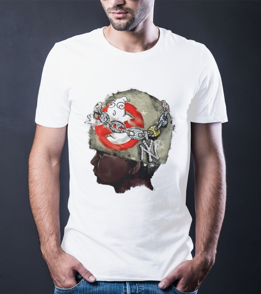 Swag Stealer Album Ghostbusters Chain Art NY Yankees T-Shirt