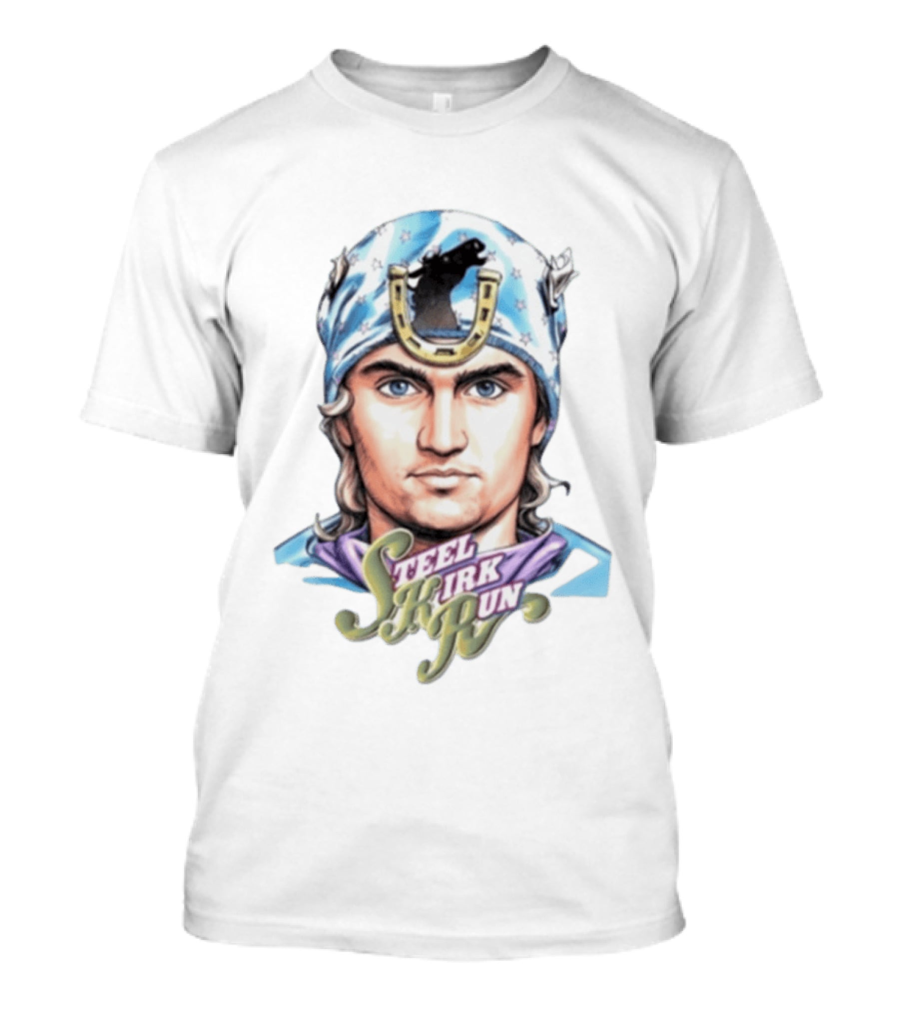 Steel Kirk Run Johnny Kirkstar T-Shirt