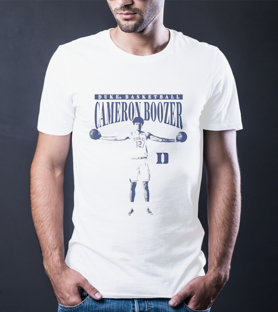 Cameron Boozer Duke Basketball NCAA Blue Devils T-Shirt