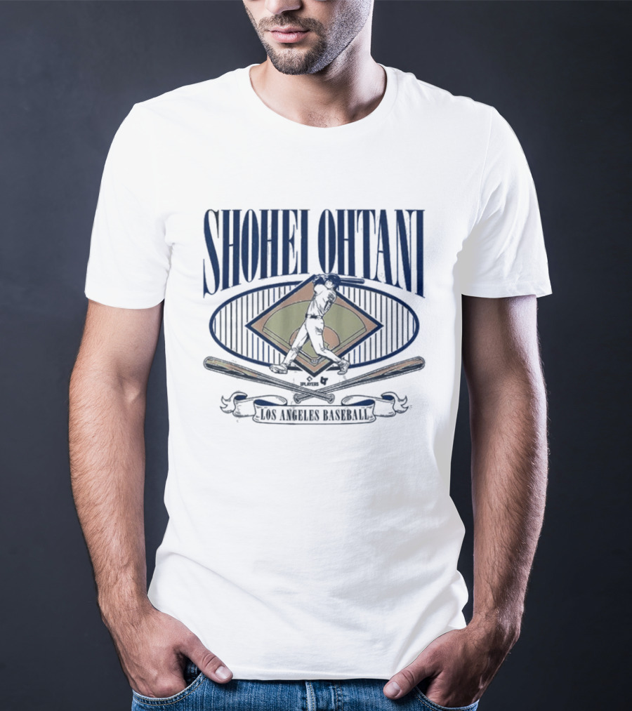 Shohei Ohtani Los Angeles Baseball Diamond Standouts T-Shirt