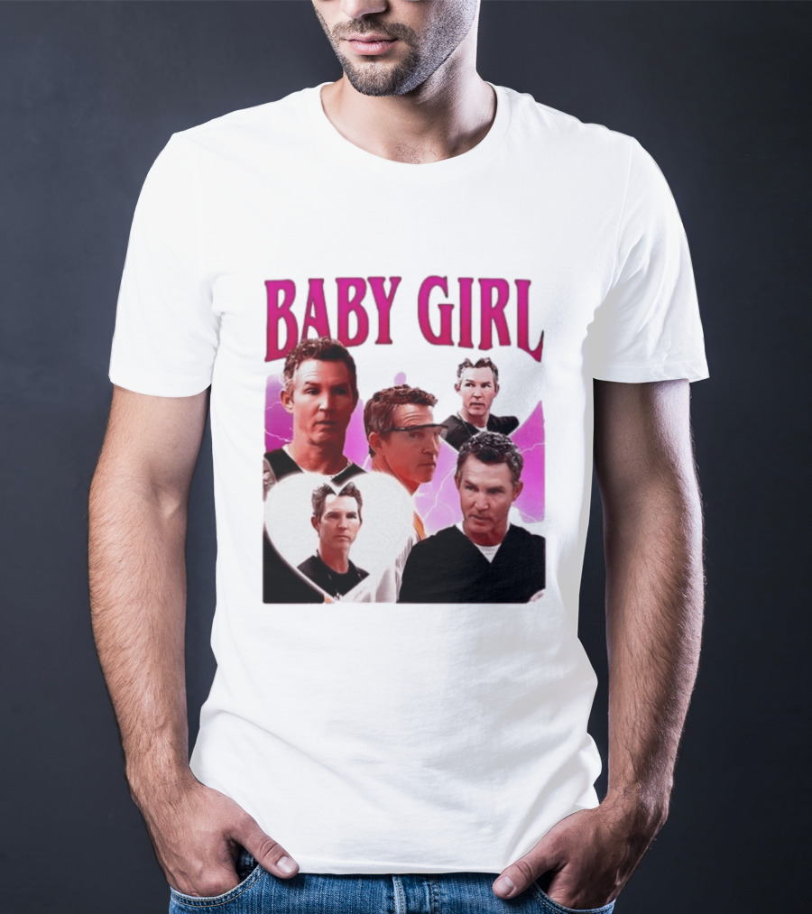 BABY GIRL Dr. Jack Abbot Collage Fashion Trend T-Shirt