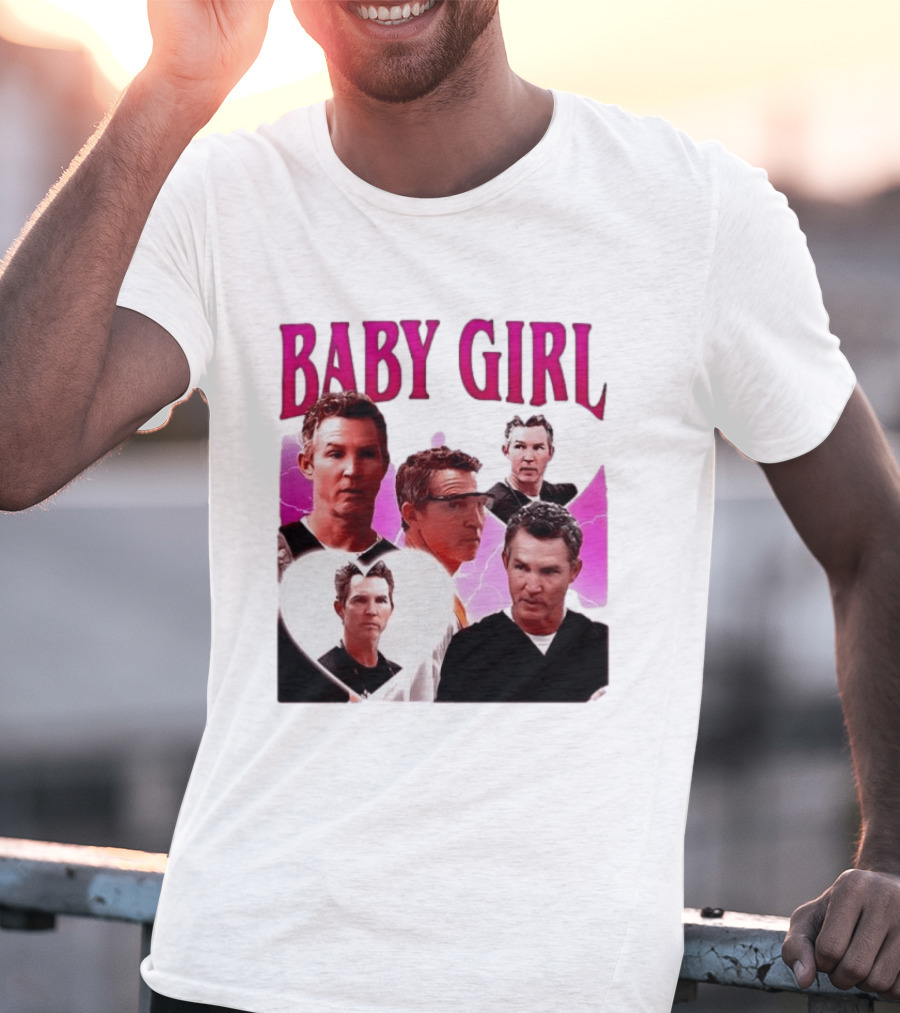 BABY GIRL Dr. Jack Abbot Collage Fashion Trend T-Shirt