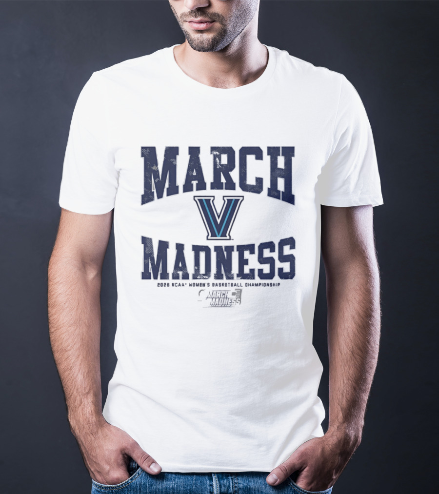 2026 Villanova Wildcats March Madness NCAA Women's Basketball Championship T-Shirt