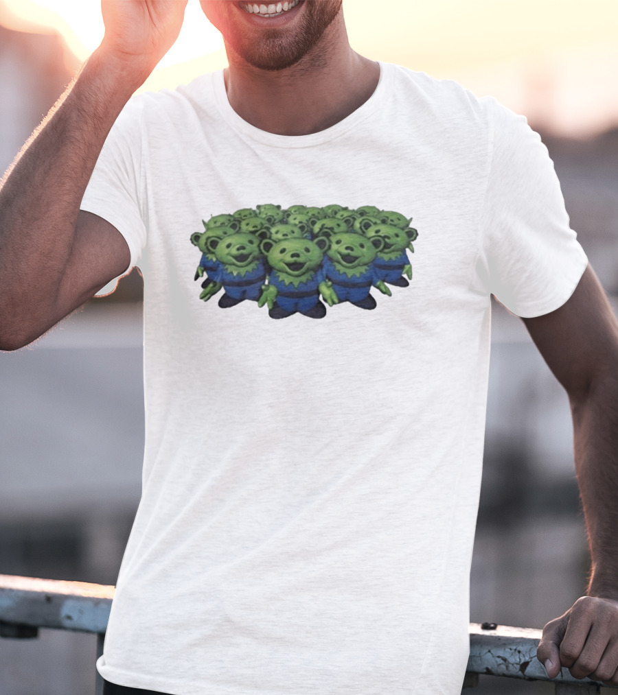 Grateful Animation Studios Alien Bear Characters T-Shirt