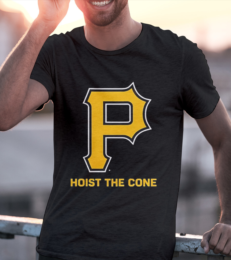 Pittsburgh P Hoist The Cone T-Shirt