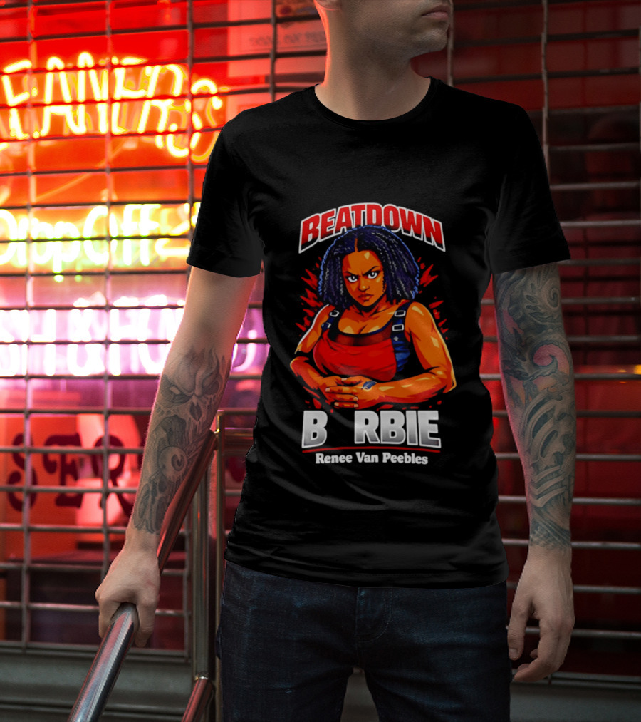 Beatdown Barbie Renee Van Peebles T-Shirt