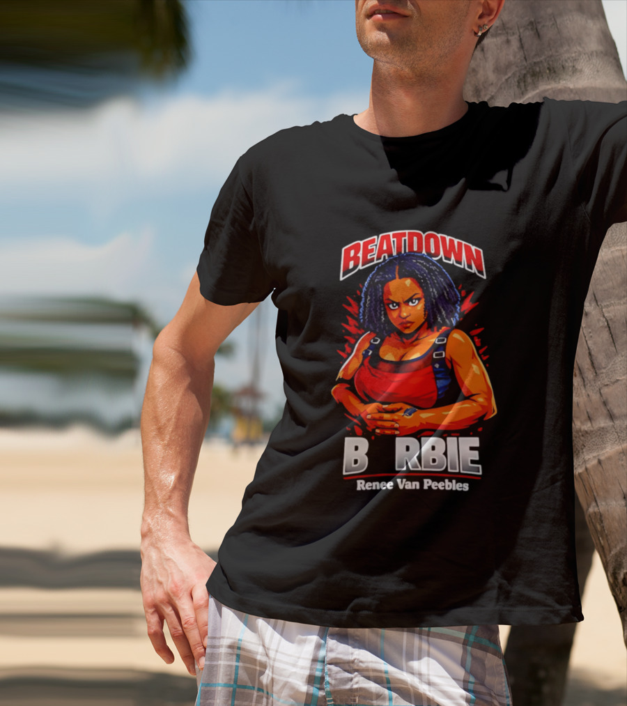 Beatdown Barbie Renee Van Peebles T-Shirt