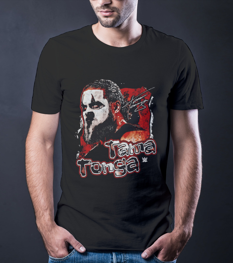 Tama Tonga WWE Grunge Style Design Signature T-Shirt