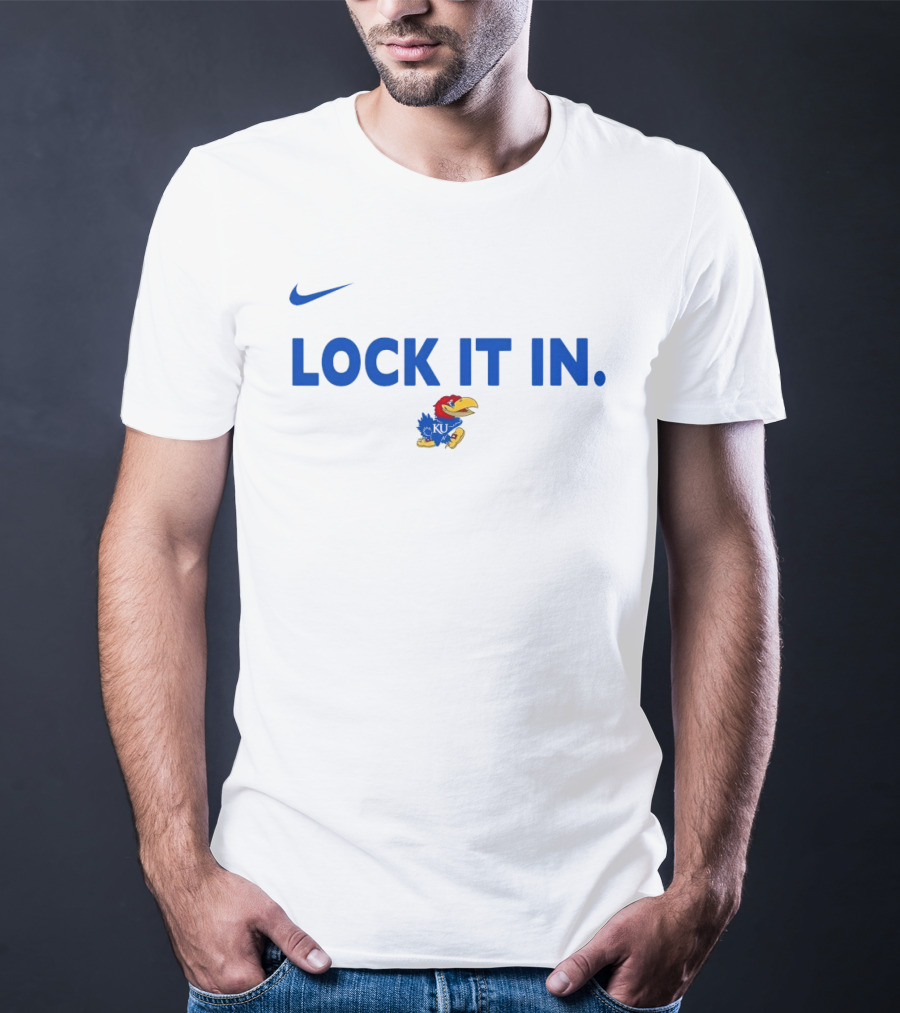Nike Kansas Jayhawks Basketball Lock It In 2026 T-Shirt