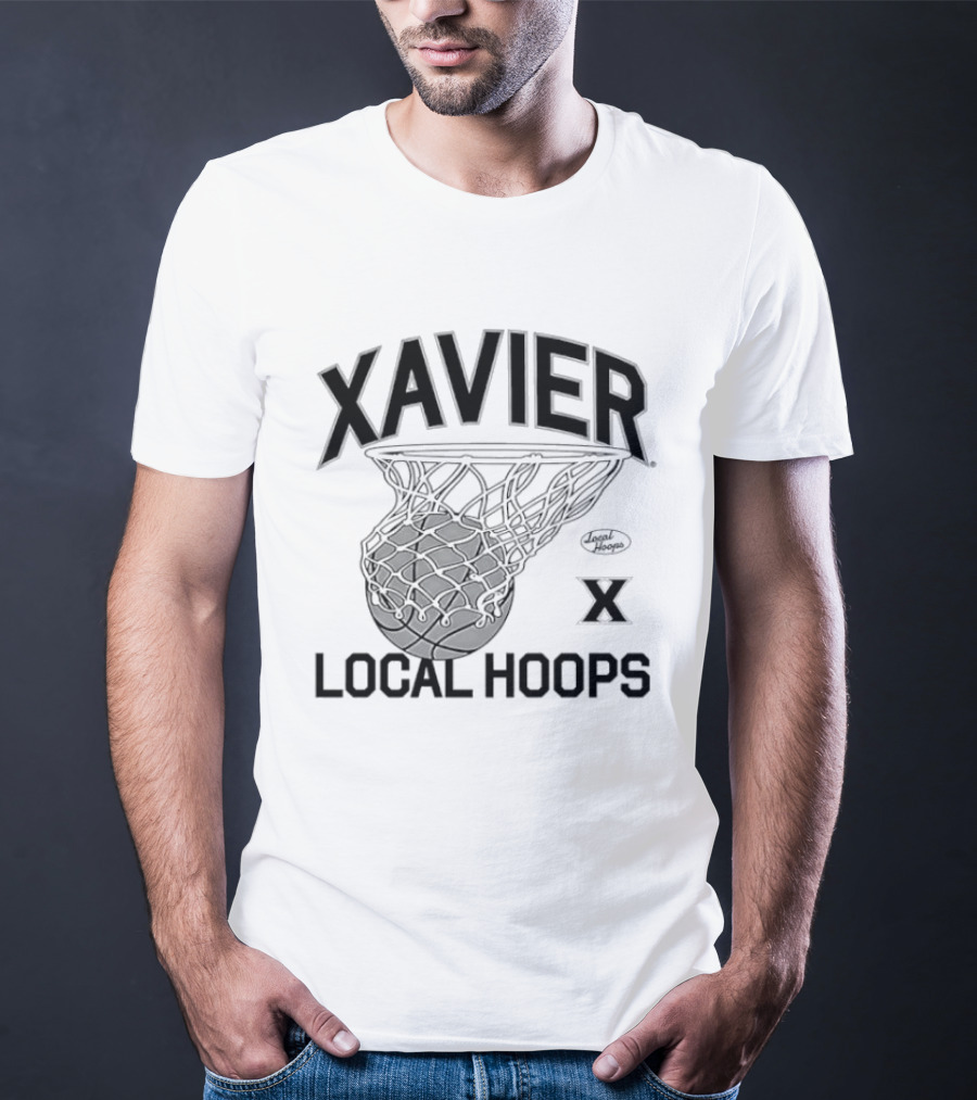 Xavier Basketball Local Hoops Team Spirit T-Shirt