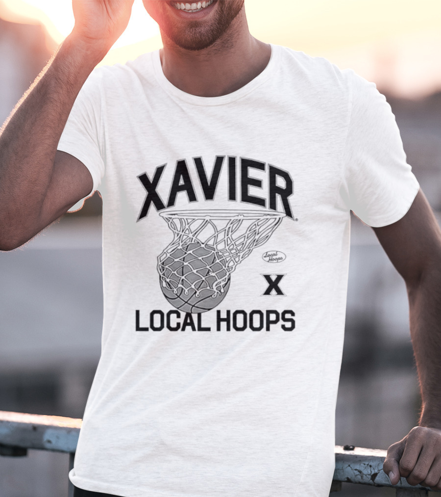 Xavier Basketball Local Hoops Team Spirit T-Shirt