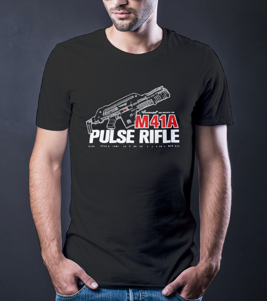 Armaf M41A Pulse Rifle For United States Colonial Marines T-Shirt