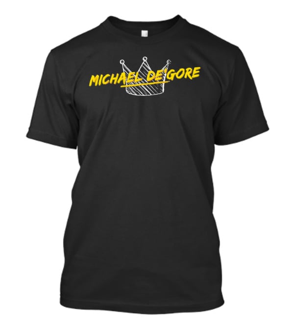 Michael De'Gore Crown Paint And Sketch T-Shirt
