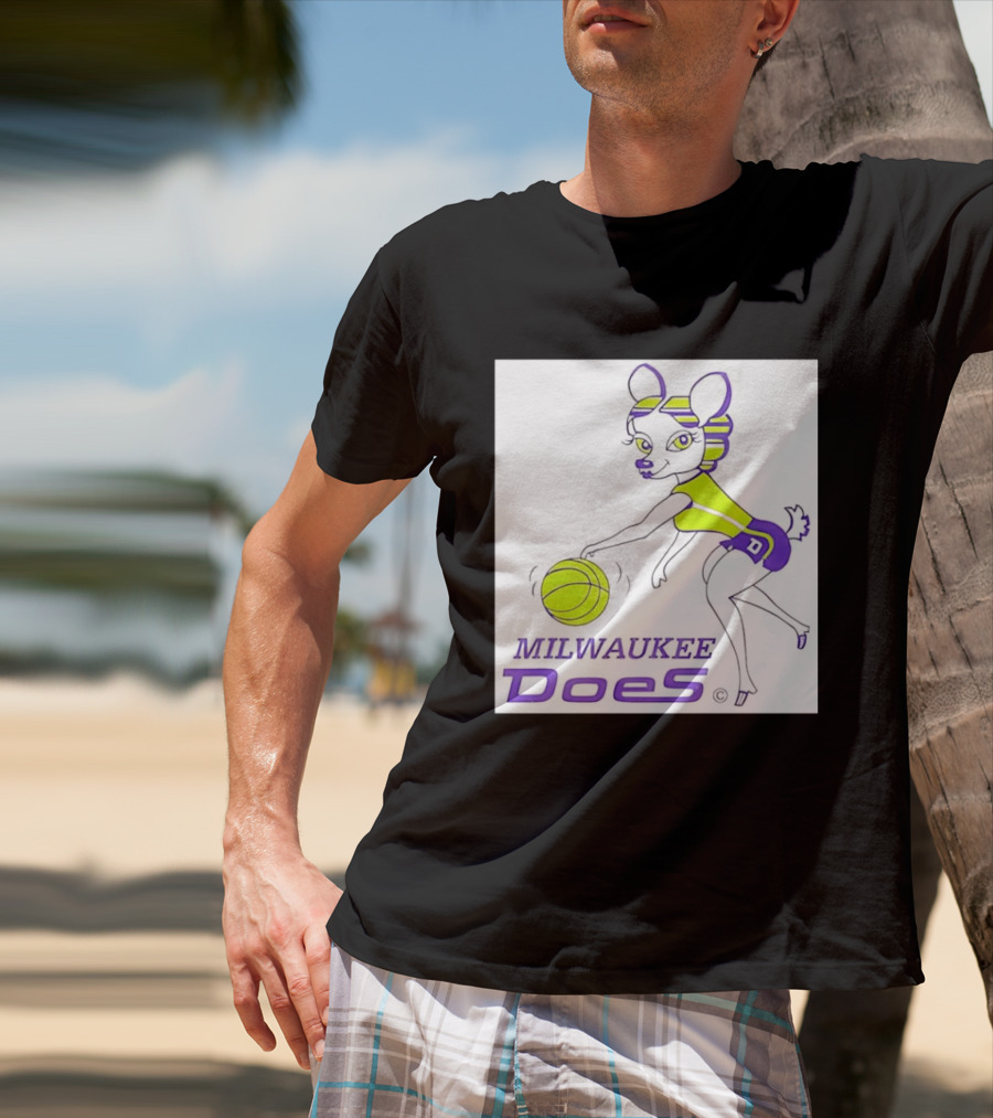 Milwaukee Does WPBL Vintage Basketball T-Shirt