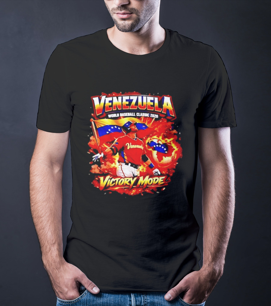 Venezuela World Baseball Classic 2026 Victory Mode T-Shirt