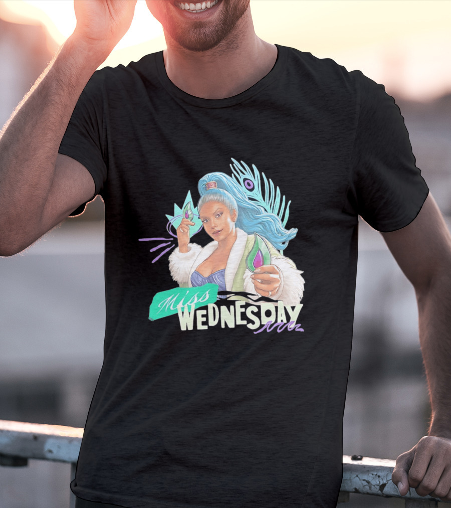 Miss Wednesday One Piece Live Action Charithra Chandran T-Shirt
